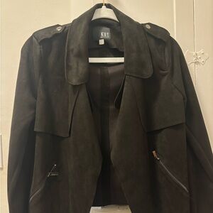 Kut Black Suede Jacket